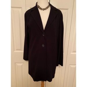 EUC. J Jill Stretch black jacket.